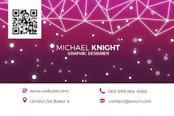 Modern Tech Business Card