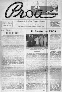 PROA - Revista de La Casa Nueva Esparta en Caracas Nro 2  1958