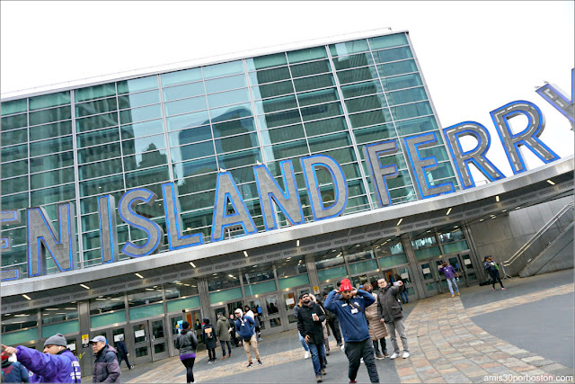 Terminal de Ferry de Staten Island en Nueva York