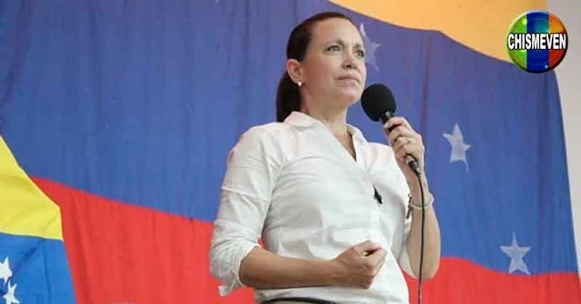 María Corina Machado hasta con el tobo a Guaidó por reconocer al CNE ilegítimo