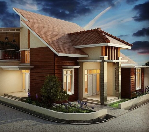 45 Model Tiang Teras Rumah Minimalis Modern yang Mewah 