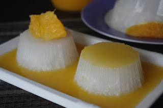 puding kelapa muda