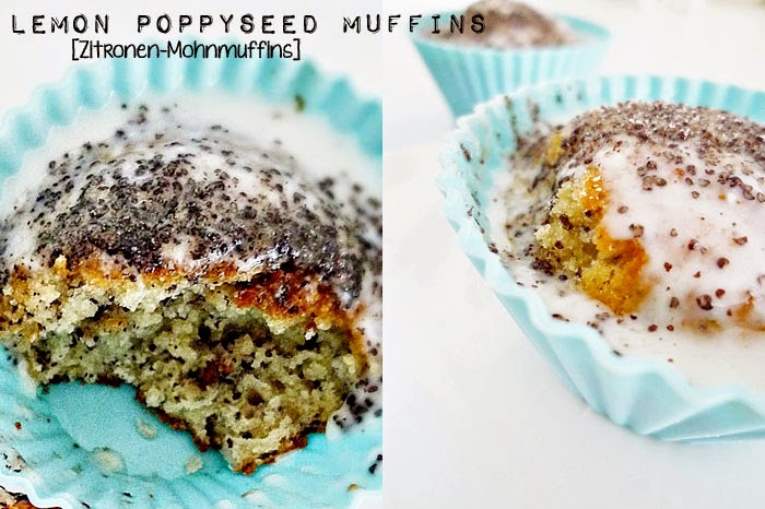 Lemon Poppyseed Muffins [Zitronen-Mohnmuffins]