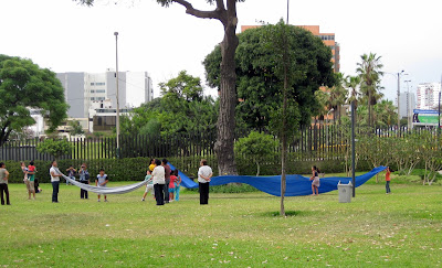 Jardins do Museu de Arte Contemporânea de Lima