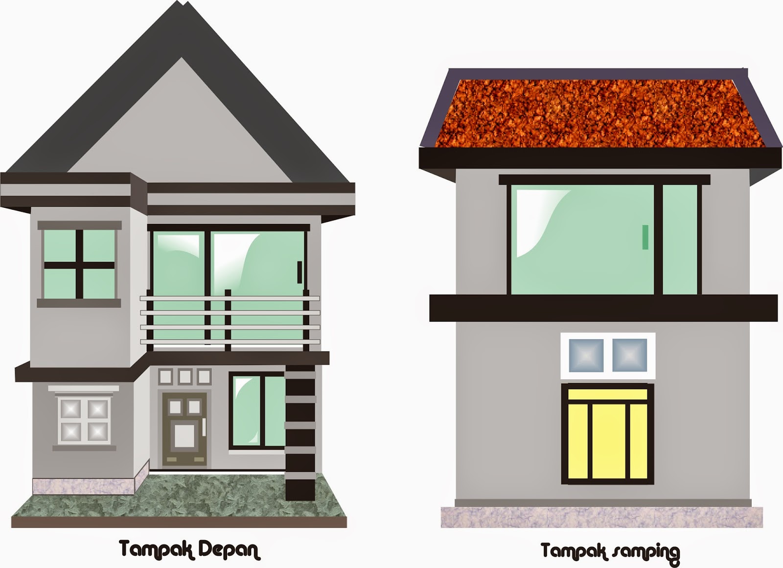 Editan Photoshop Terbaru Design Rumah Coreldraw Ala Teno Imelda