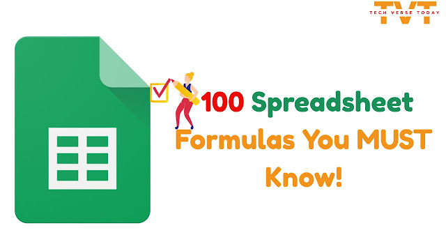 A clean Excel or Google Sheets interface showing colorful formula cells and dynamic tables.
