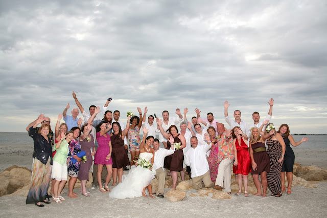 south seas resort wedding on sunset beach