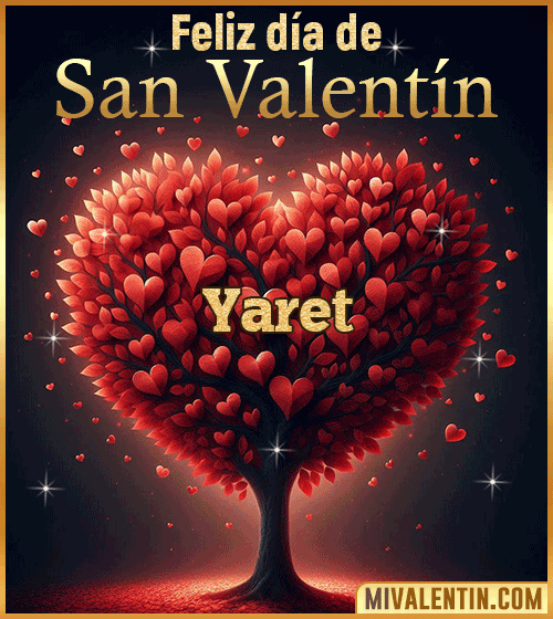 Gif feliz día de San Valentin Yaret