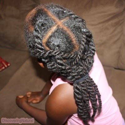 Natural Hair Kids Hairstyle Twists