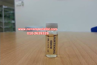 lightening serum, lightening ampoule, produk zarraz paramedical, pengedar zarraz di kota bahru kelantan