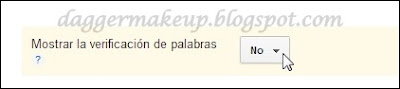 Desactivar el catpcha de los comentarios en Blogger