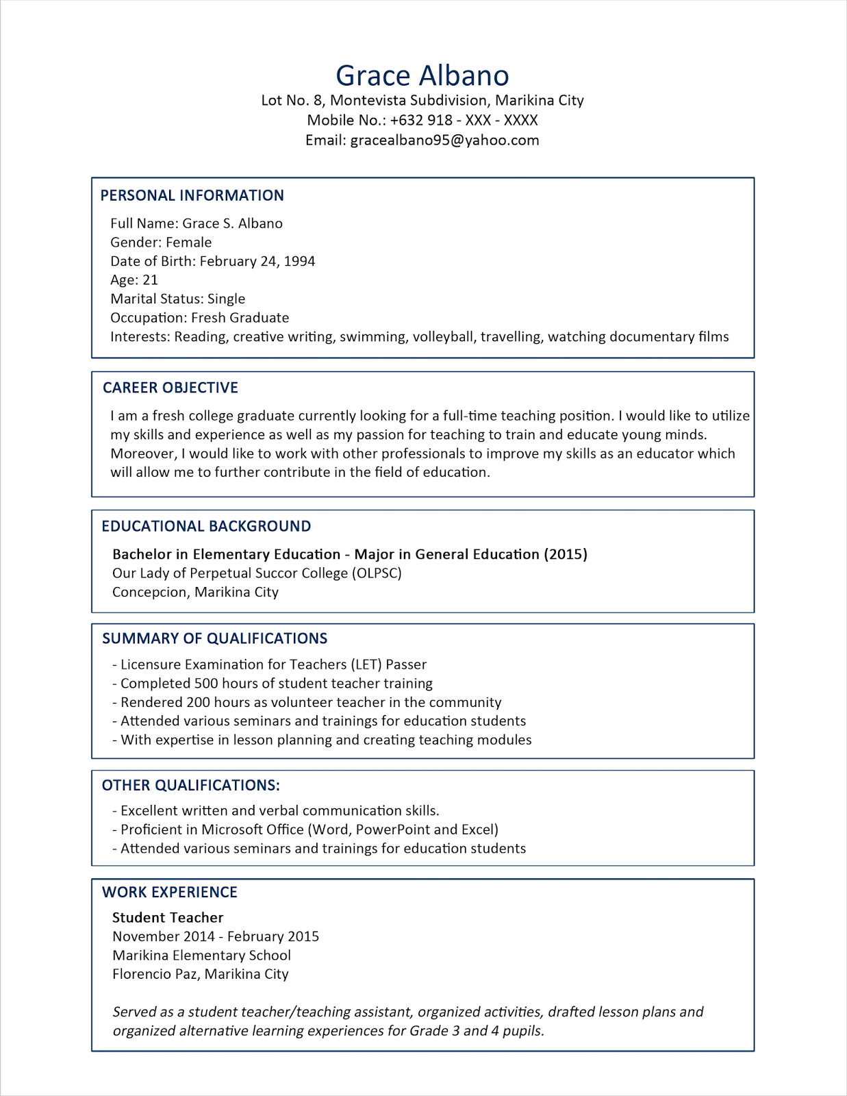 3 Contoh Resume Dua Halaman - Contoh Resume Terbaik dan 