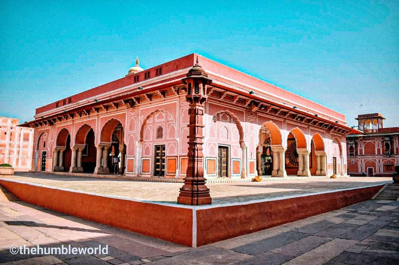 Beautiful Diwan-I-Khas inside City Palace