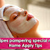 4 recipes pampering special masks - Home Apply Tips