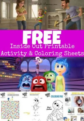 Free Inside out Printable Activities
