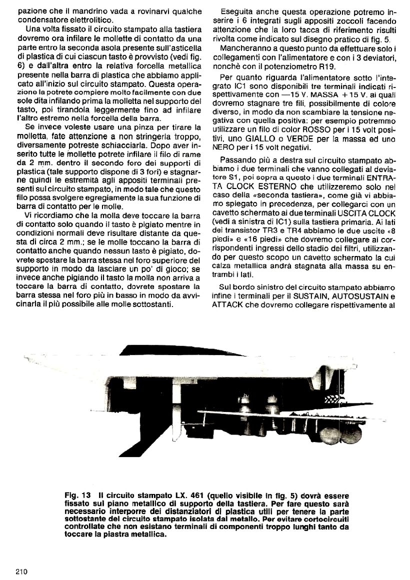 Nuova Elettronica  n.76  1981  ÓRGÃO ELETRÔNICO Chip TMS3615 SÍNTESE SONORA & ELETRÔNICA ARTESANAL