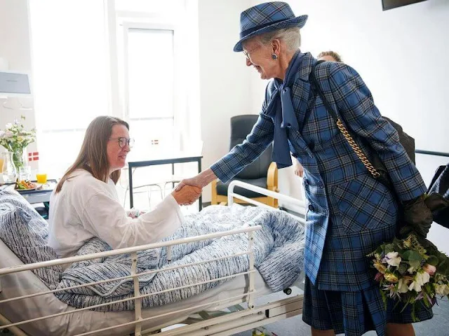 Queen Margrethe attended the opening of Gødstrup Psychiatric Hospital at Gødstrup Regional Hospital in Herning