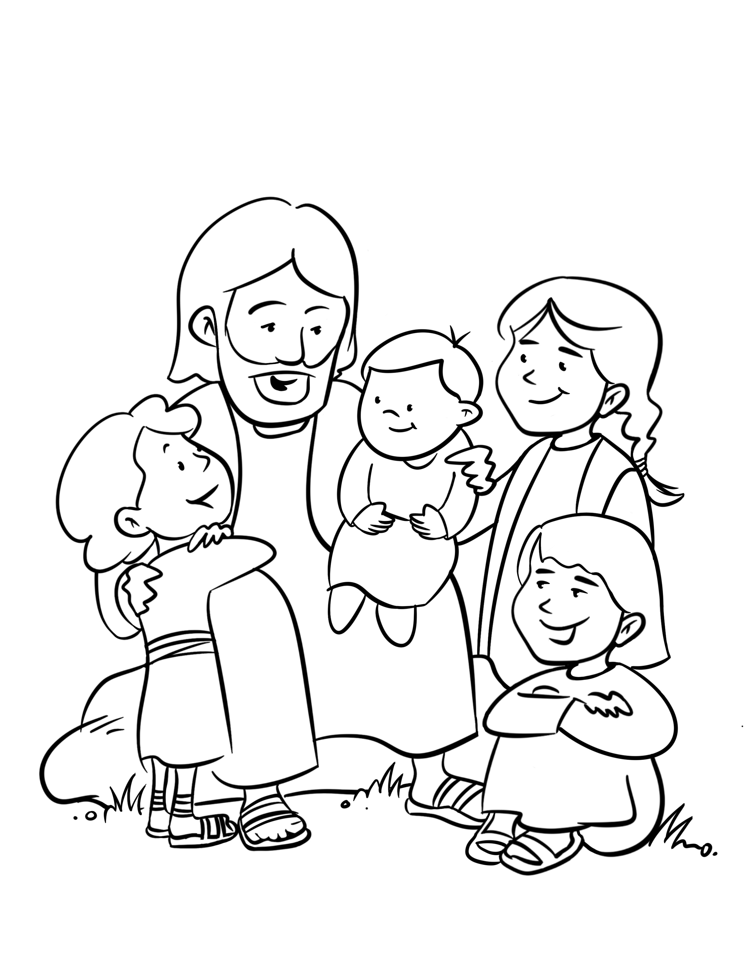 Jesus e as Crianças: Uma Lição de Amor e Compaixão
