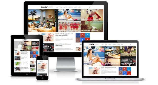 XadowMagz blogger template