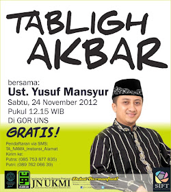 ustadz,yusuf mansyur, uns, tabligh akbar