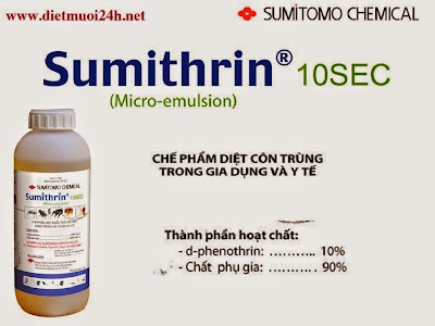 Thuốc diệt côn trùng Sumithrin 10 SEC