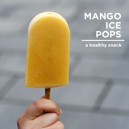 Mango Ice Pops