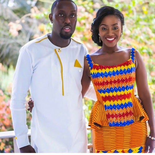 Beautiful Ghana Traditional Wedding Dresses & Design ~ Osa's eye