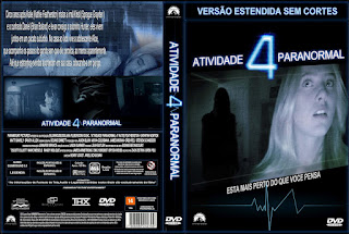 ATIVIDADE PARANORMAL 4 CAPA DE DVD