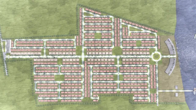 Contoh Site Plan Perumahan