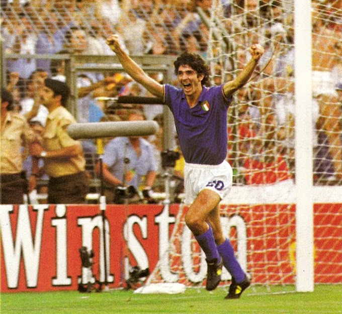 PAOLO ROSSI. Le buteur de Espana 82.