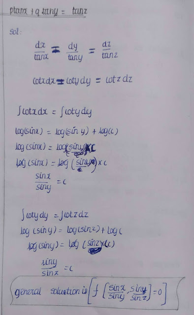 solve : ptan(x)+qtan(y)=tan(x)