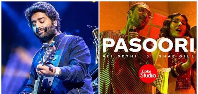 Bollywood Singer Arijit Singh Covered Shae Gill And Ali Sethi Pasoori