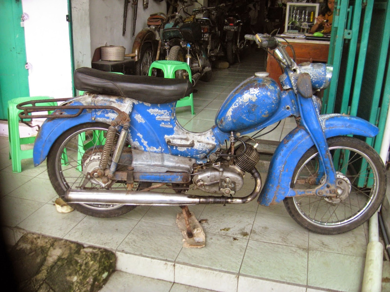 Dijual Motor  Sepeda Antik ZUNDAPP 61 PURWODADI LAPAK 