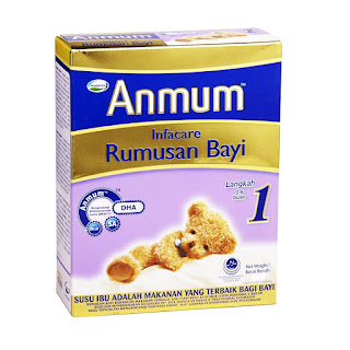 Harga Anmun Infacare 1 kemasan Box 400 gram Susu Bayi Usia 0-6 bulan