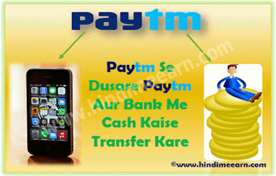 Paytm To Paytm Cash Transfer