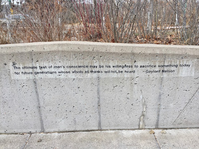 “The ultimate test of man's conscience may be his willingness to sacrifice something today  for future generations whose words of thanks will not be heard.”       ― Gaylord Nelson