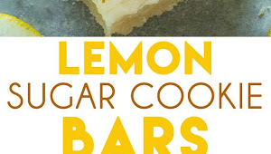 Lemon Sugar Cookie Bars