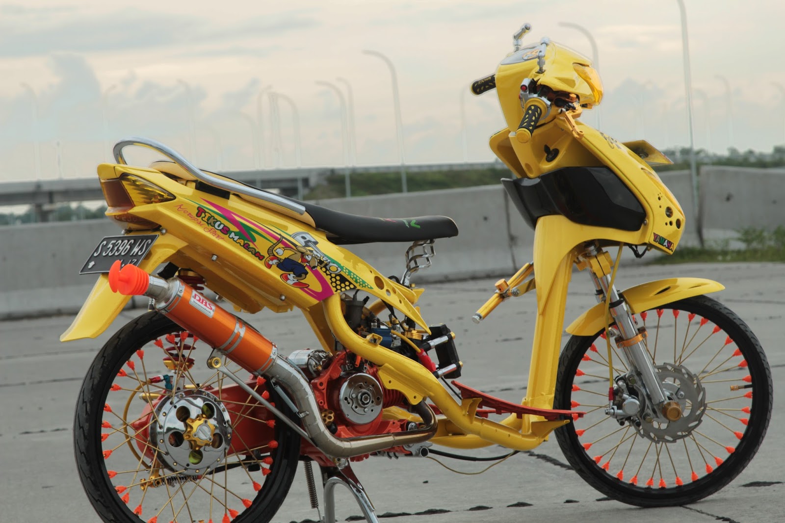 Modifikasi Mio Street Racing Modifikasi Motor Kawasaki Honda Yamaha