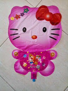 Foil Character Hello Kitty Pink