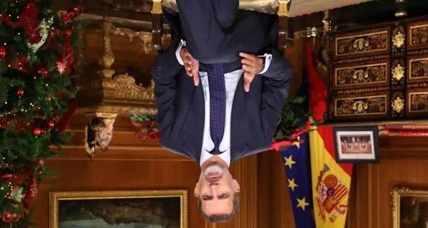 El discurso cobarde de Felipe VI: La monarquía de los Borbones es una gran farsa corrupta