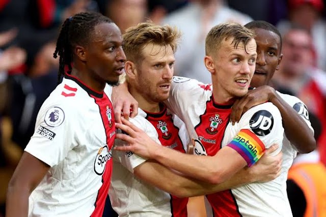 Joseph Aribo's Southampton held Arsenal to a 1-1 draw in Matchday 13