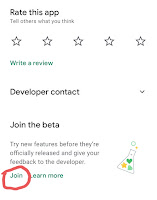 How to fix beta program full in playstore