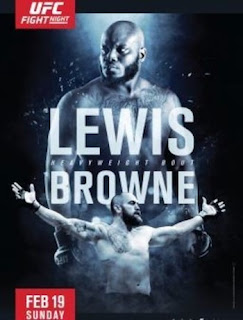 UFC Fight Night 105 Lewis vs Browne