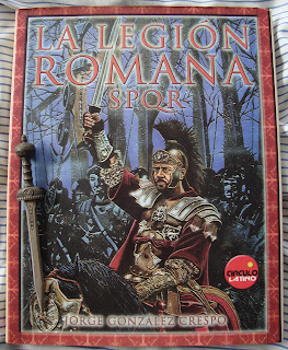 Portada del libro La legión romana, de Jorge González Crespo