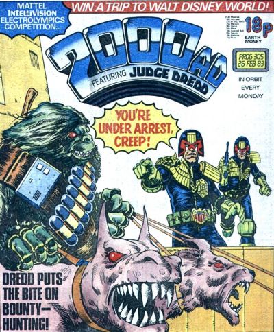 2000 AD Prog 305, Judge Dredd