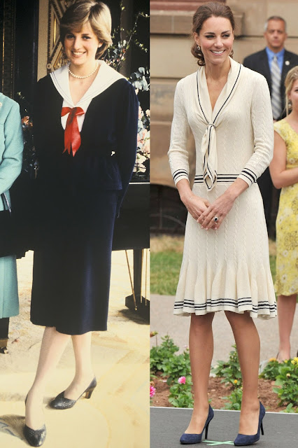 The Duchess of Cambridge is bound to draw comparisons to her husband's late mother, Diana, Princess of Wales.