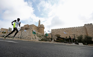 Photo of International Jerusalem Marathon. 