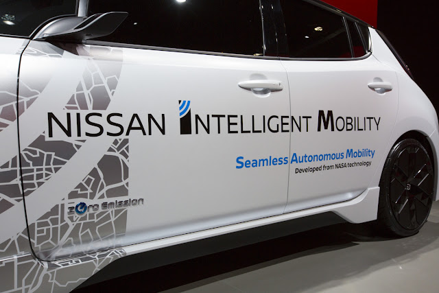 Nissan Autonomous vehicle 2017 CES