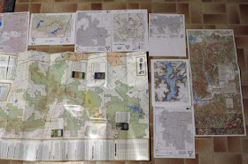 maps of Indiana trails