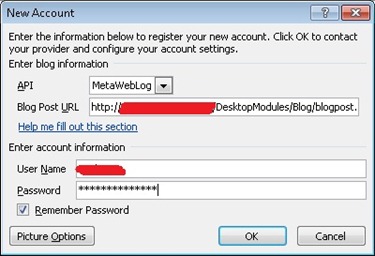 NewAccountConfig